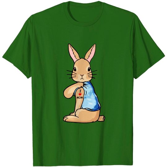 Discover Rabbit I Love Mom Bunny T-shirt