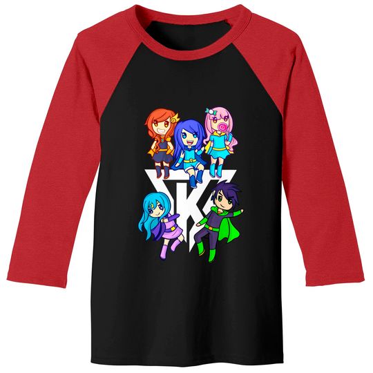 Discover Funneh and the Krew Cartoon - Funneh - Baseball Tees