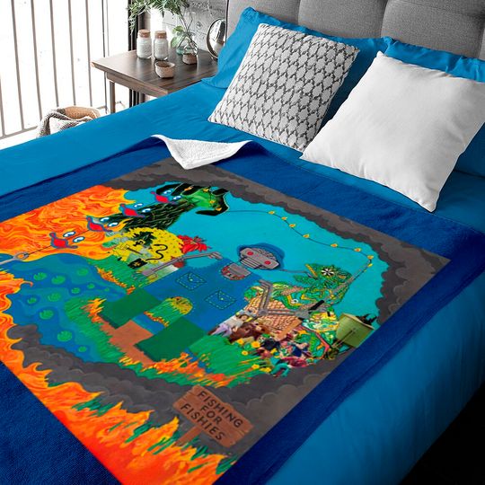 Discover King Gizzard Album Art Collage - King Gizzard And The Lizard Wizard - Baby Blankets