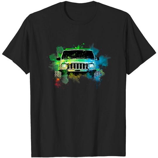 Discover Offroad art XJ art T-shirt