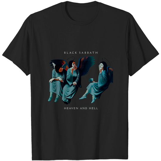 Discover Black Sabbath Heaven And Hell Album Cover T-shirt