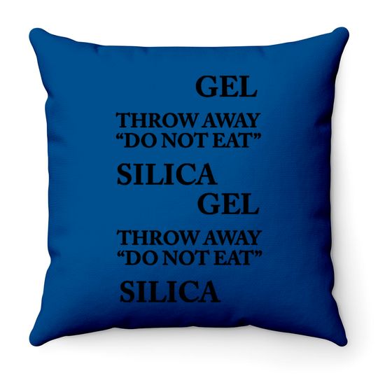 Discover Silica Gel - Silica Gel - Throw Pillows