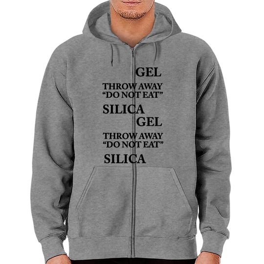 Discover Silica Gel - Silica Gel - Zip Hoodies