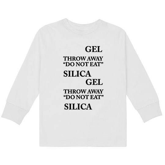 Discover Silica Gel - Silica Gel - Kids Long Sleeve T-Shirts