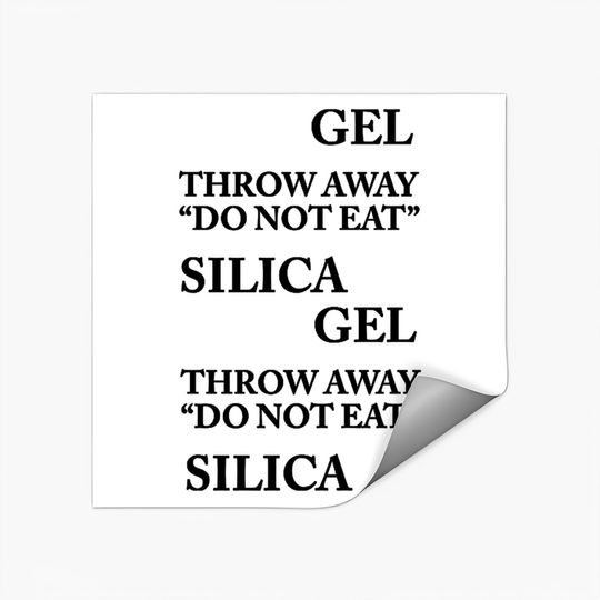 Discover Silica Gel - Silica Gel - Stickers