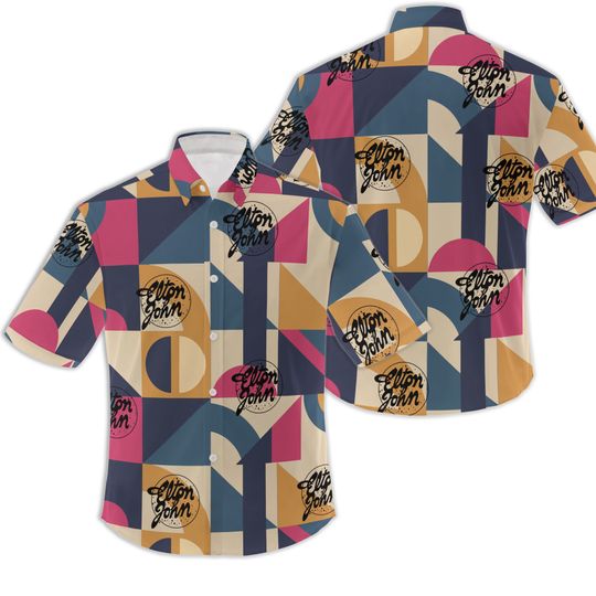 Discover Elton John Hawaiian Shirt