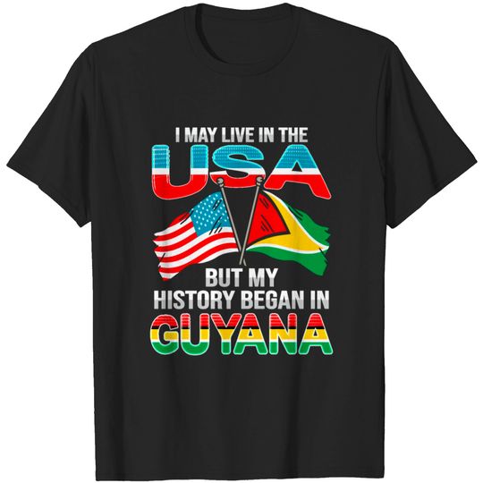 Discover Guyana Design for proud guyanese T-shirt