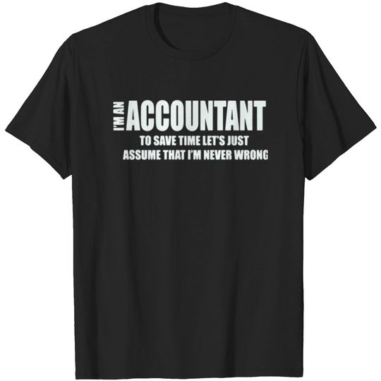 Discover Accountant Logo T-shirt