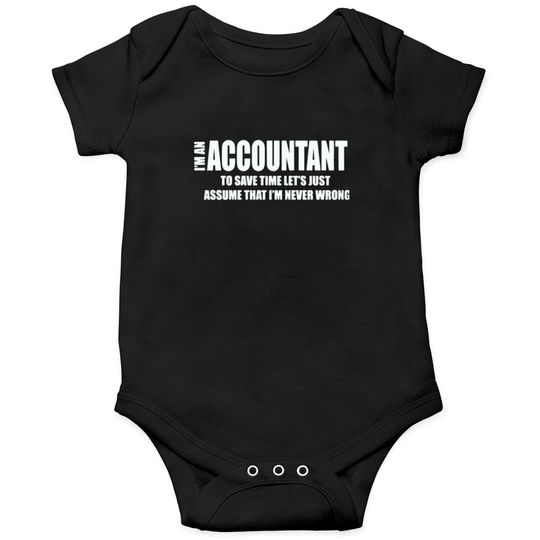 Discover Accountant Logo Onesies