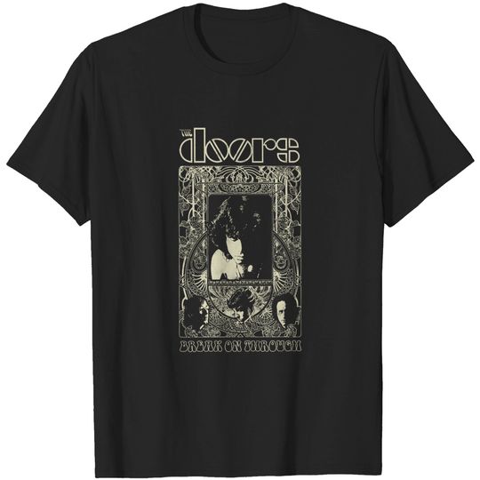 Discover The Doors Classic Rock Soft Cotton T Shirt - Official Doors Merchandise