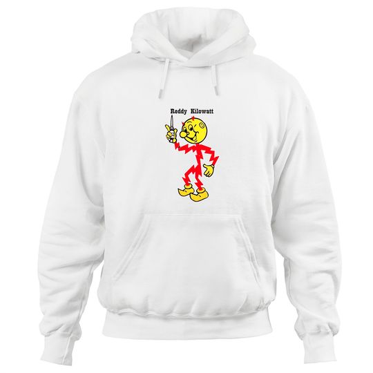 Discover vintage reddy kilowatt - Electricity - Hoodies