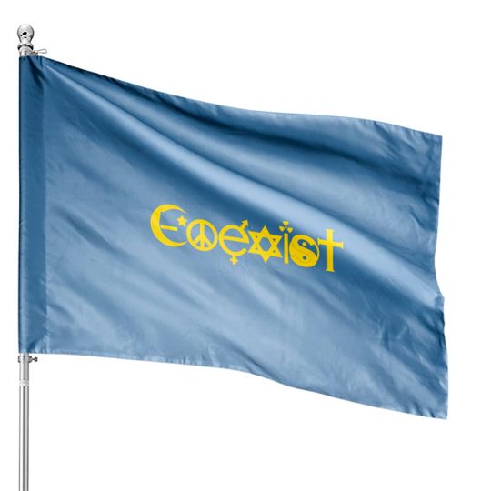 Discover Coexist Symbols By.Rakagallery #0007 House Flags