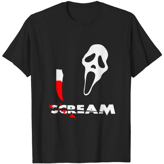Discover Scream Movie T-shirt