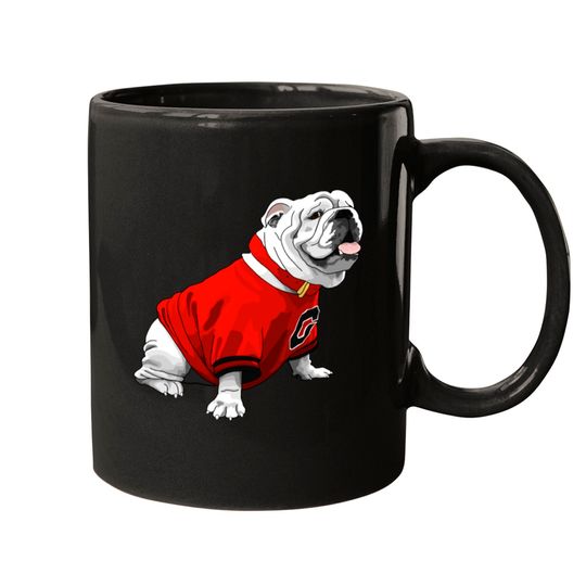 Discover English Bulldog Dog UGA Bulldog Classic Mugs