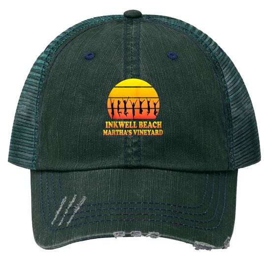 Discover Inkwell Beach Oak Bluffs Martha s Vineyard MA Vint Trucker Hats