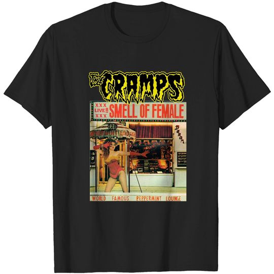Discover The Cramps - Smell Of Female - T-Shirt