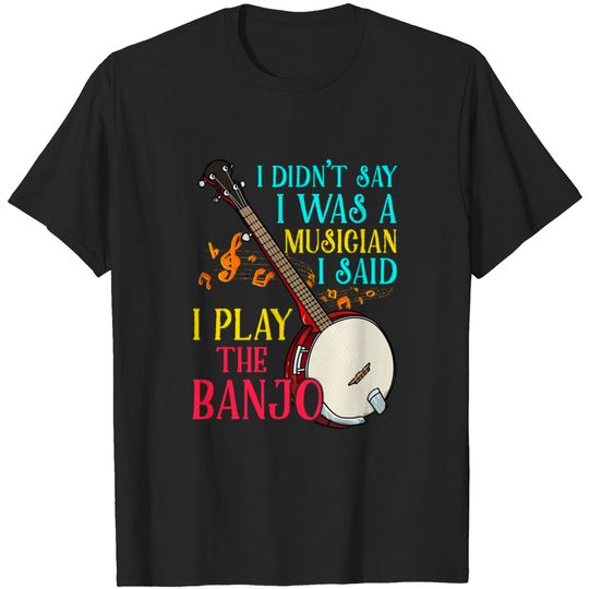 Discover Banjo Player Funny Music - Banjo Player - T-Shirt