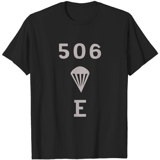 Discover WW2 506 pir Easy Company Flag - 506 Pir Easy Company - T-Shirt