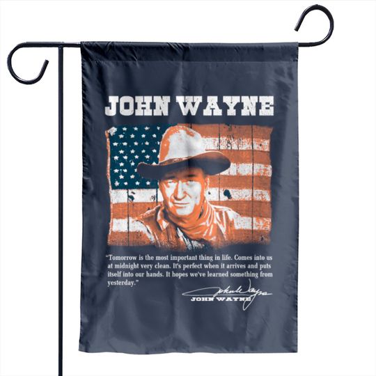 Discover John Wayne - Awesome John Wayne american flag te Garden Flags