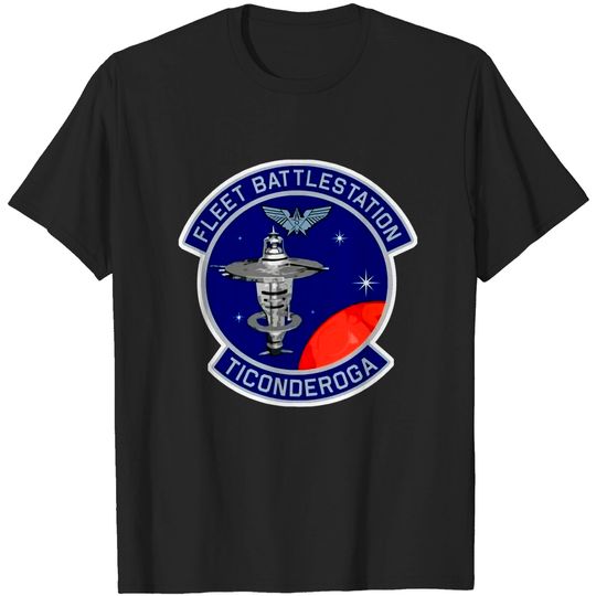 Discover Starship Troopers Ticonderoga Patch - Starship Troopers - T-Shirt