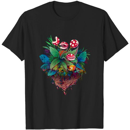 Discover Garden full of Piranha plants - Piranha - T-Shirt