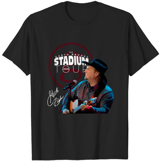 Discover Garth B High Quality With Signature - Garth Brooks - T-Shirt
