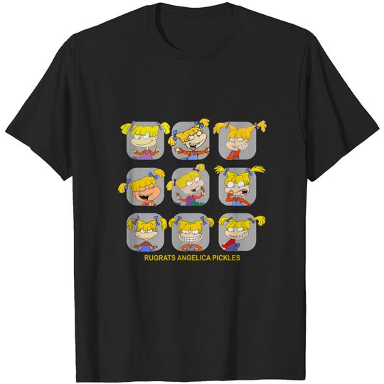 Discover Rugrats Angelica Pickles Moods Box Up T Shirt