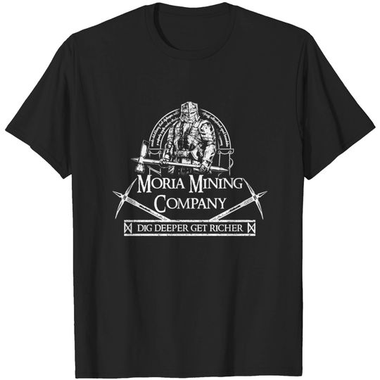 Discover MORIA MINING COMPANY - Lotrshirt - T-Shirt