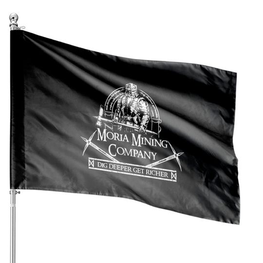 Discover MORIA MINING COMPANY - Lotrshirt - House Flags