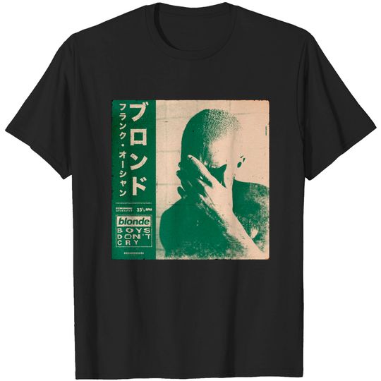 Discover Vintage Japanese Frank Ocean Green Shirt