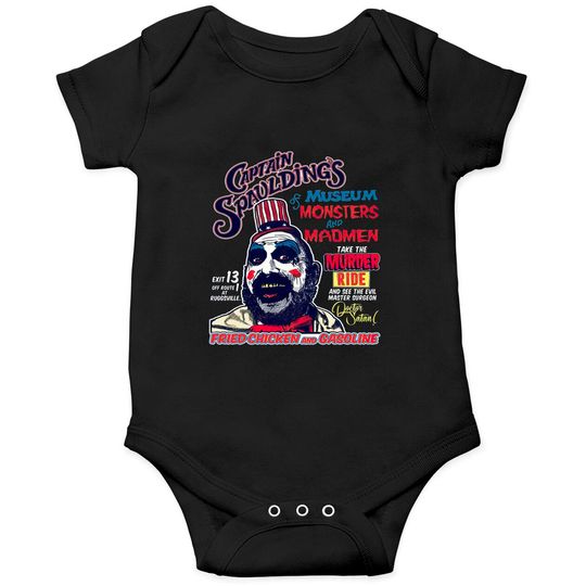 Discover Captain Spaulding Onesies