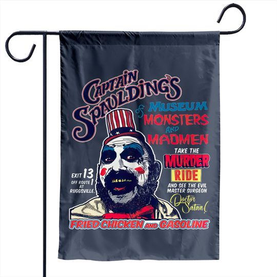 Discover Captain Spaulding Garden Flags