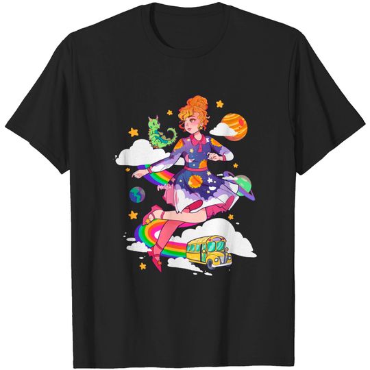 Discover Magical Ms Frizzle - Magic School Bus - T-Shirt