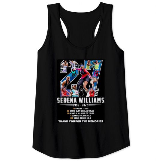 Discover Serena Williams Racerback Tank Top Design