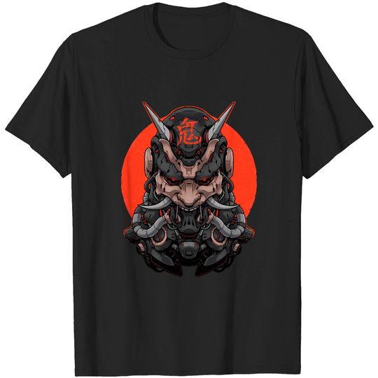 Discover ONI MECHA - BLACKOUT VER. - Oni - T-Shirt