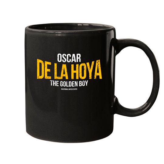 Discover Oscar de la hoya The golden boy - Oscar De La Hoya - Mugs