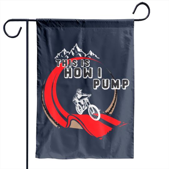 Discover Pump Track How I Pump Mountainbike BMX Loop Garden Flags