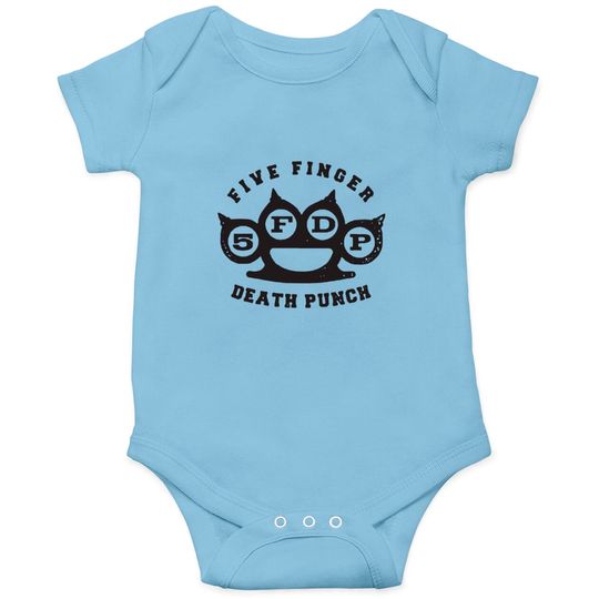 Discover Official Five Finger DeathPunch Knuckles Baseball Onesies