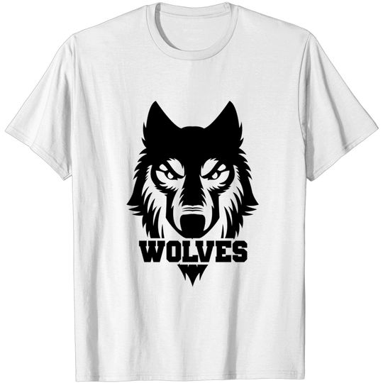 Discover Wolves Team Logo Sport - Wolves Team Logo - T-Shirt