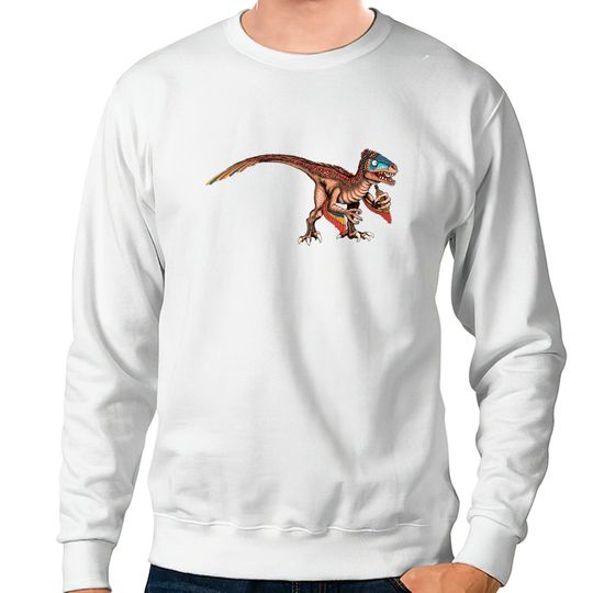 Discover Utahraptor - Jurassic Park - Sweatshirts