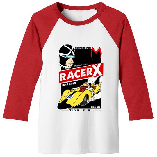 Discover Racer X V.2 - Racer X - Baseball Tees