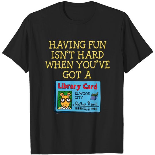 Discover Arthur Having Fun Isnt Hard birthday chirstmas T-shirt