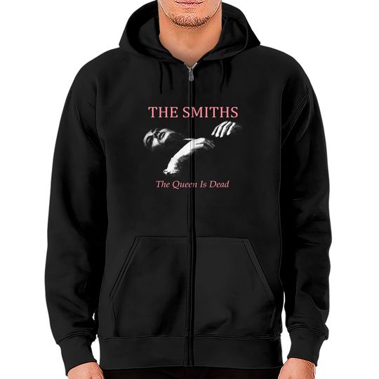 Discover The Smiths The Queen is Dead Zip Hoodies, Vintage The Smiths Zip Hoodies