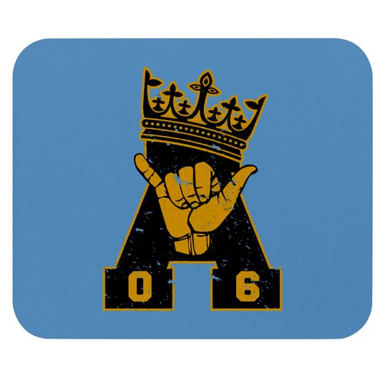 Discover Alpha Fraternity Phi Men'S Alpha Frat 1906 Black G Mouse Pads