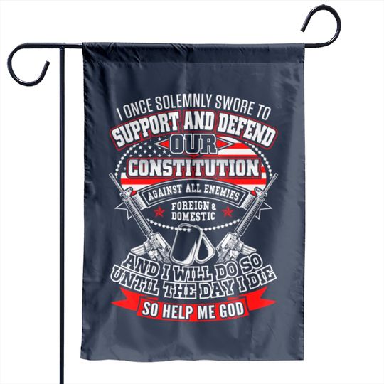 Discover Vietnam Veteran - Support and defend Garden Flags