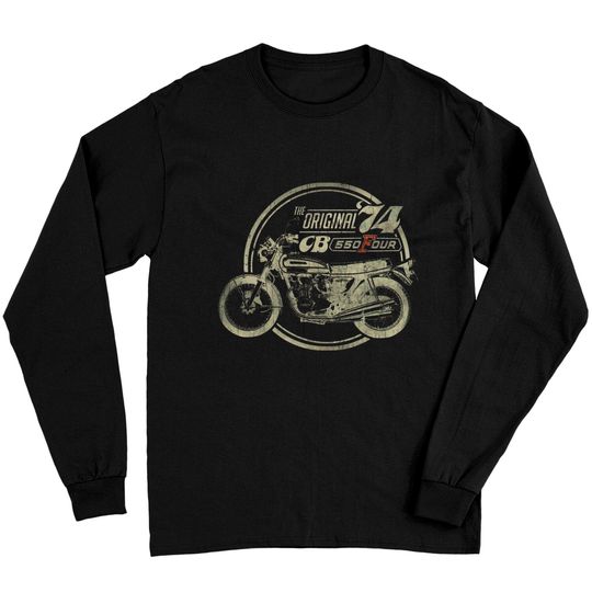 Discover The Original CB550 Four - Motorcycle Racing - Long Sleeves