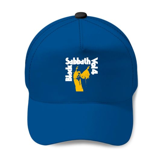 Discover Black Sabbath Vol. 4 Vintage Coal Baseball Caps