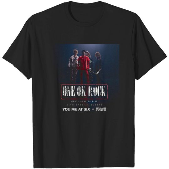 Discover One Ok Rock North America 2022 Tour T Shirt