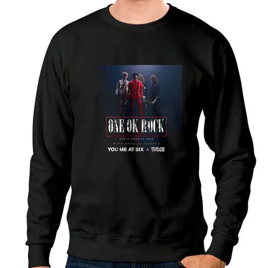 Discover One Ok Rock North America 2022 Tour Sweatshirts