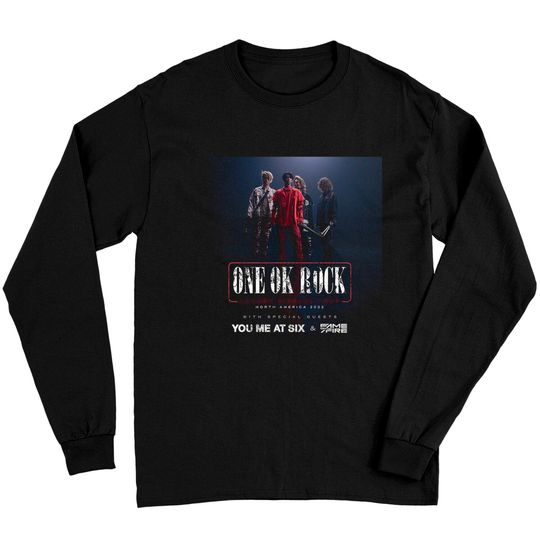 Discover One Ok Rock North America 2022 Tour Long Sleeves